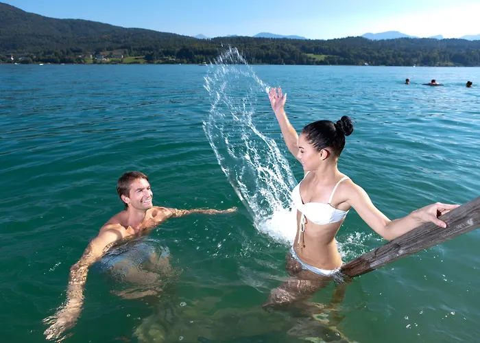 Werzers Seehotel Wallerwirt Szálloda Techelsberg